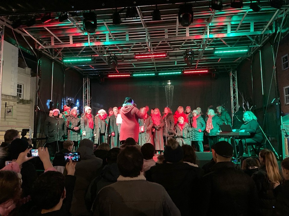 Andover Light Switch-on, November 2024