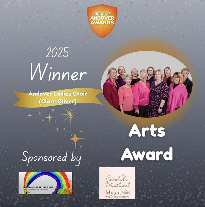 Winner of the Art Award, Pride of Andover Awards 2025
